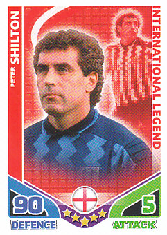 Peter Shilton England 2010 World Cup Match Attax International Legends #IL